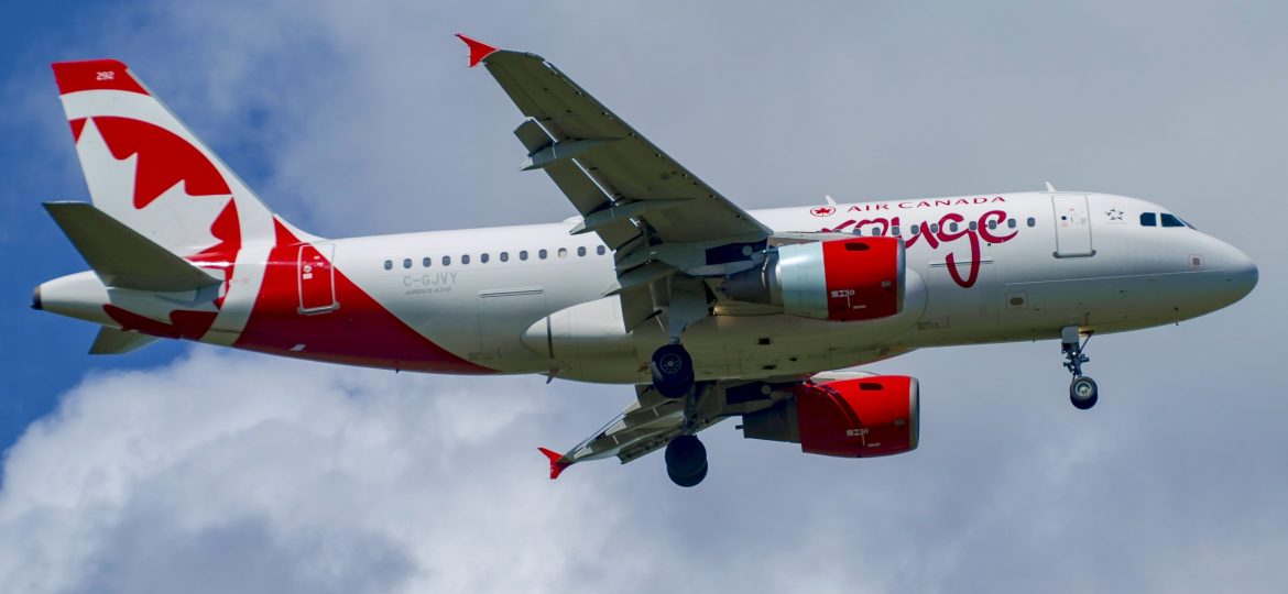 A319-100 Air Canada Rouge C-GJVY