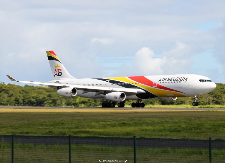 A340-300 Air Belgium OO-ABA