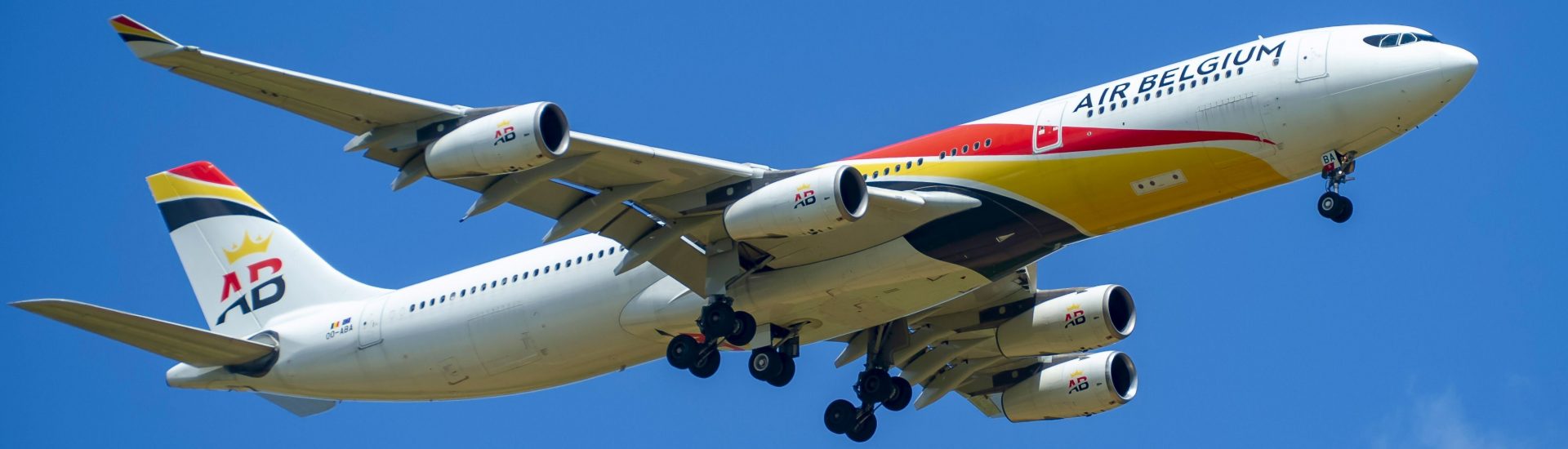 A340-300 Air Belgium OO-ABA