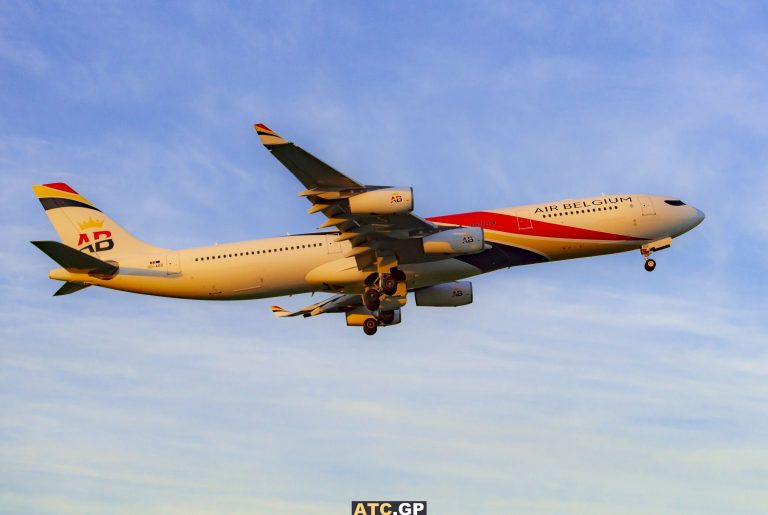 A340-300 Air Belgium OO-ABB