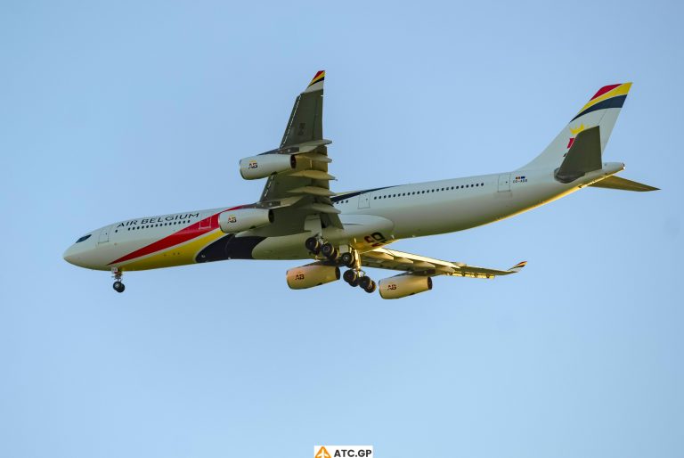 A340-300 Air Belgium OO-ABB