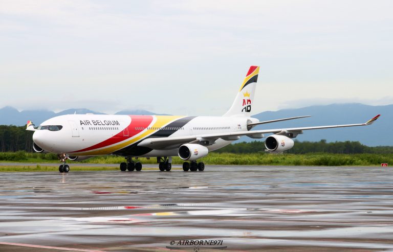 A340-300 Air Belgium OO-ABD