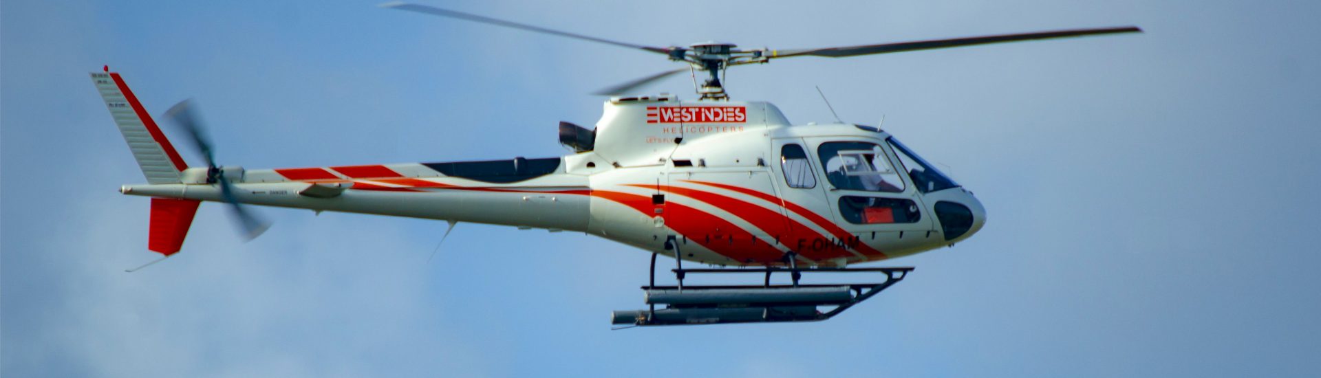 AS350B West Indies Helicopters F-OHAM