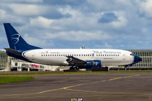B737-300 Blue Panorama I-BPAG