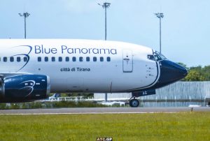 B737-300 Blue Panorama I-BPAG