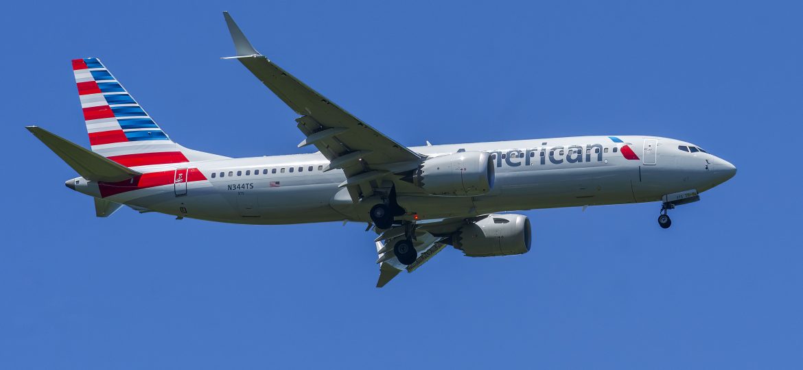 B737-8MAX American Airlines N344TS