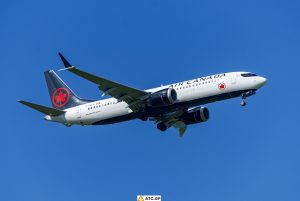 B737 Max-8 Air Canada C-FSCY