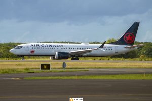 B737 Max-8 Air Canada C-FSLU