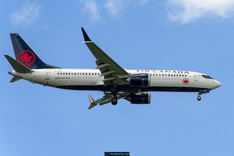 B737 Max-8 Air Canada C-GMEX