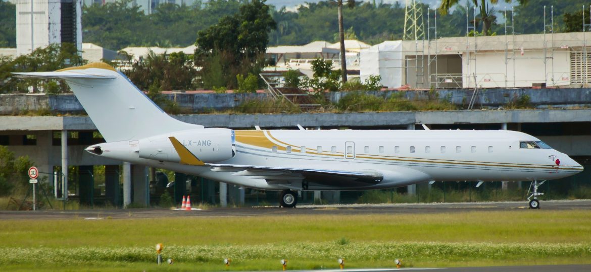 Global Express XRS Luxaviation LX-AMG