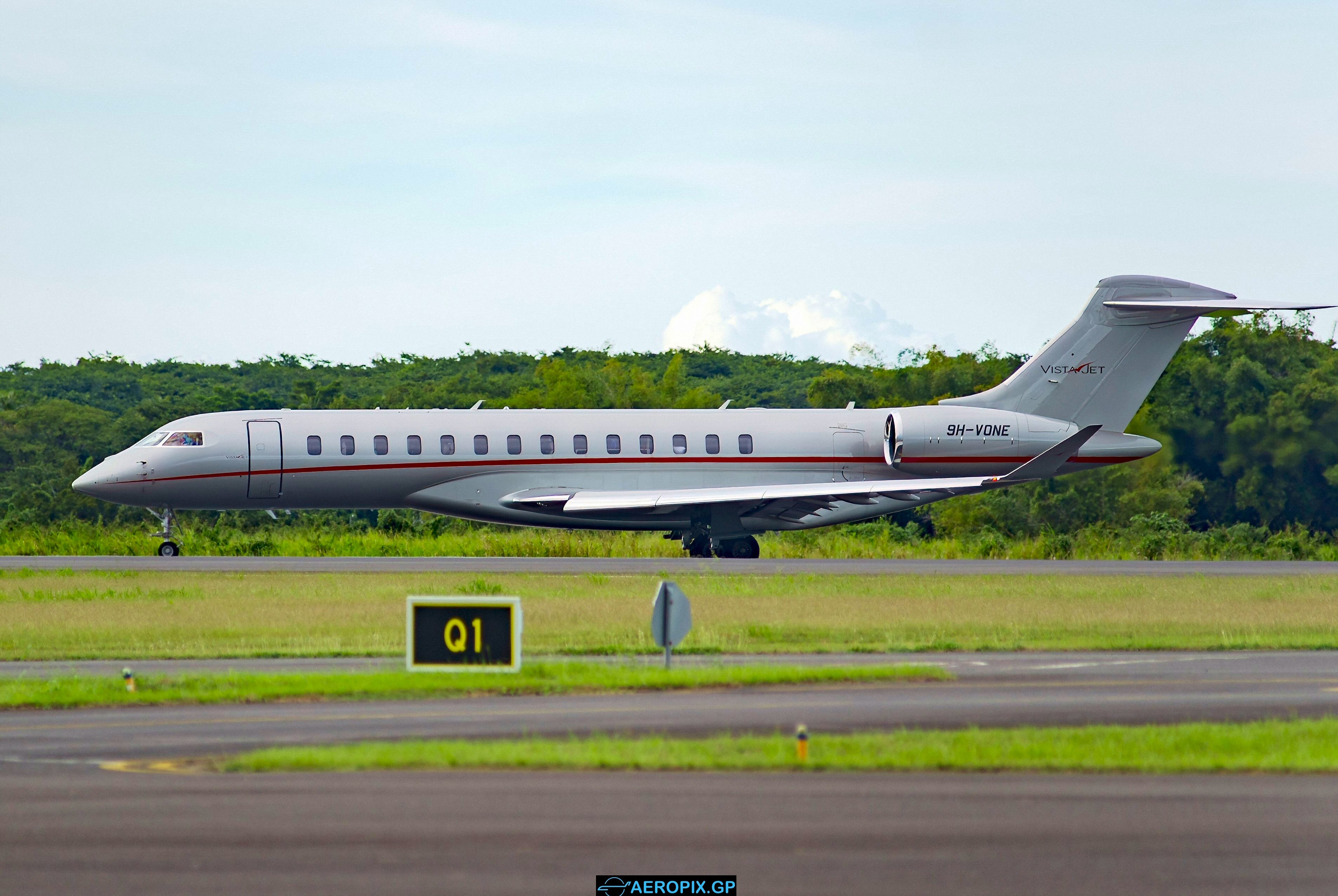 Global 7500 VistaJet 9H-VONE