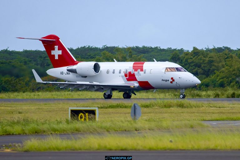 CL-600-2B16 Swiss Air Ambulance HB-JWA