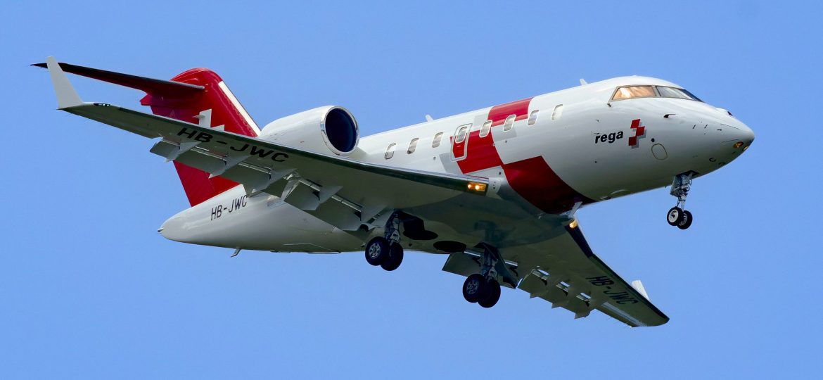 Challenger 650 Swiss Air Ambulance HB-JWC