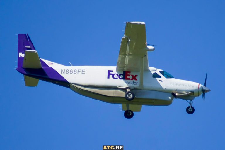 Cessna 208B Fedex N866FE